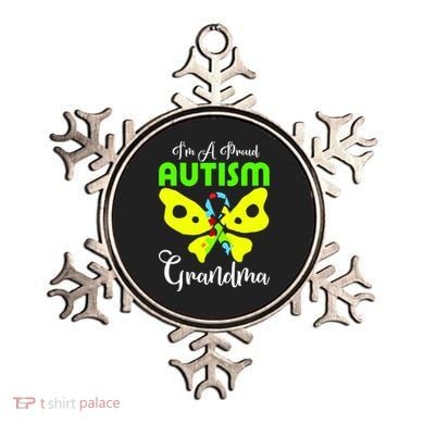 I Am A Proud Autism Grandma Ornament
