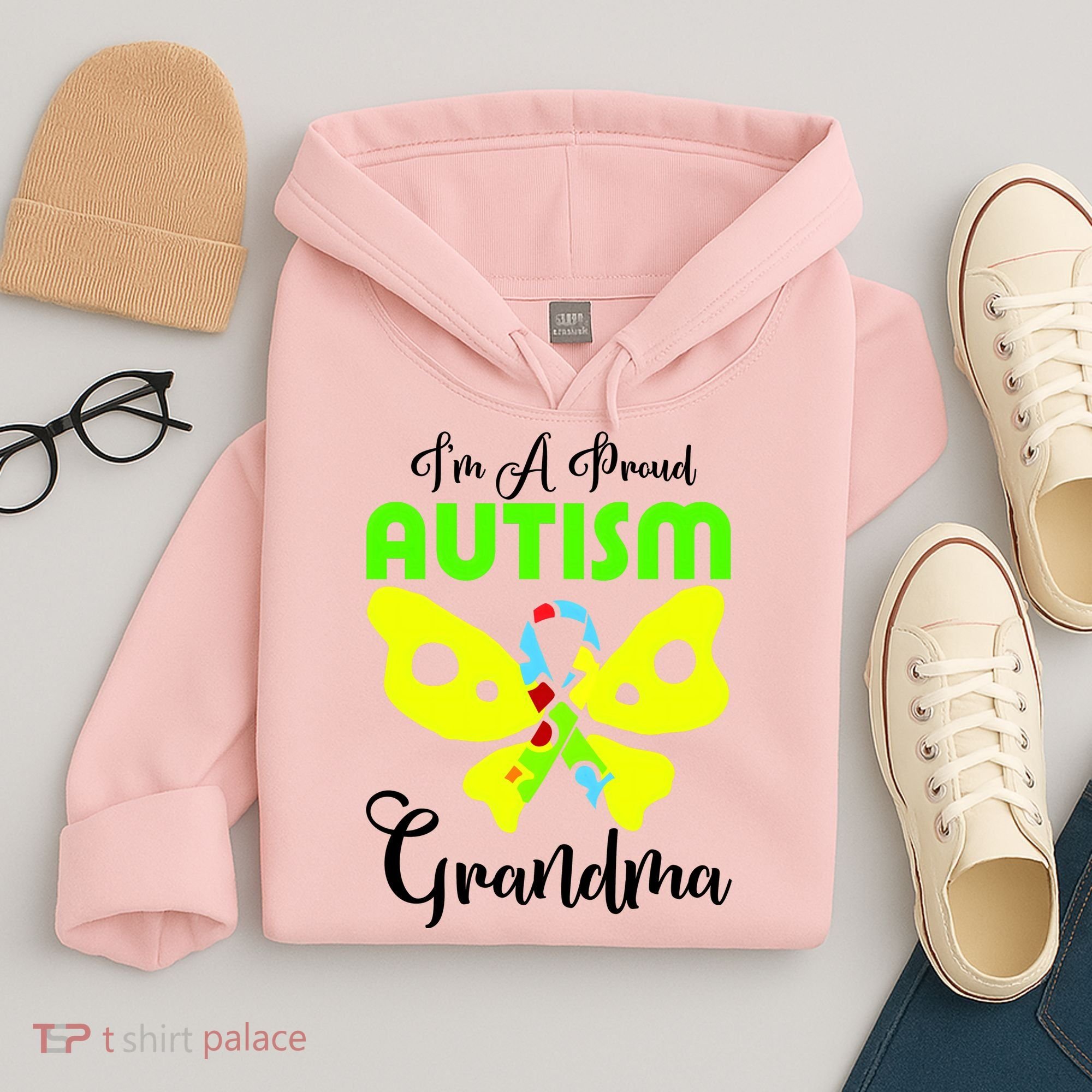 I Am A Proud Autism Grandma Hoodie