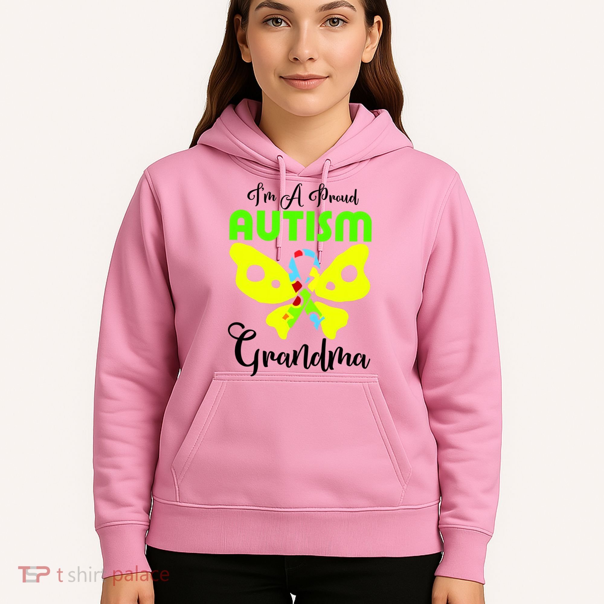 I Am A Proud Autism Grandma Hoodie