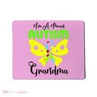 I Am A Proud Autism Grandma Mousepad thumb 0