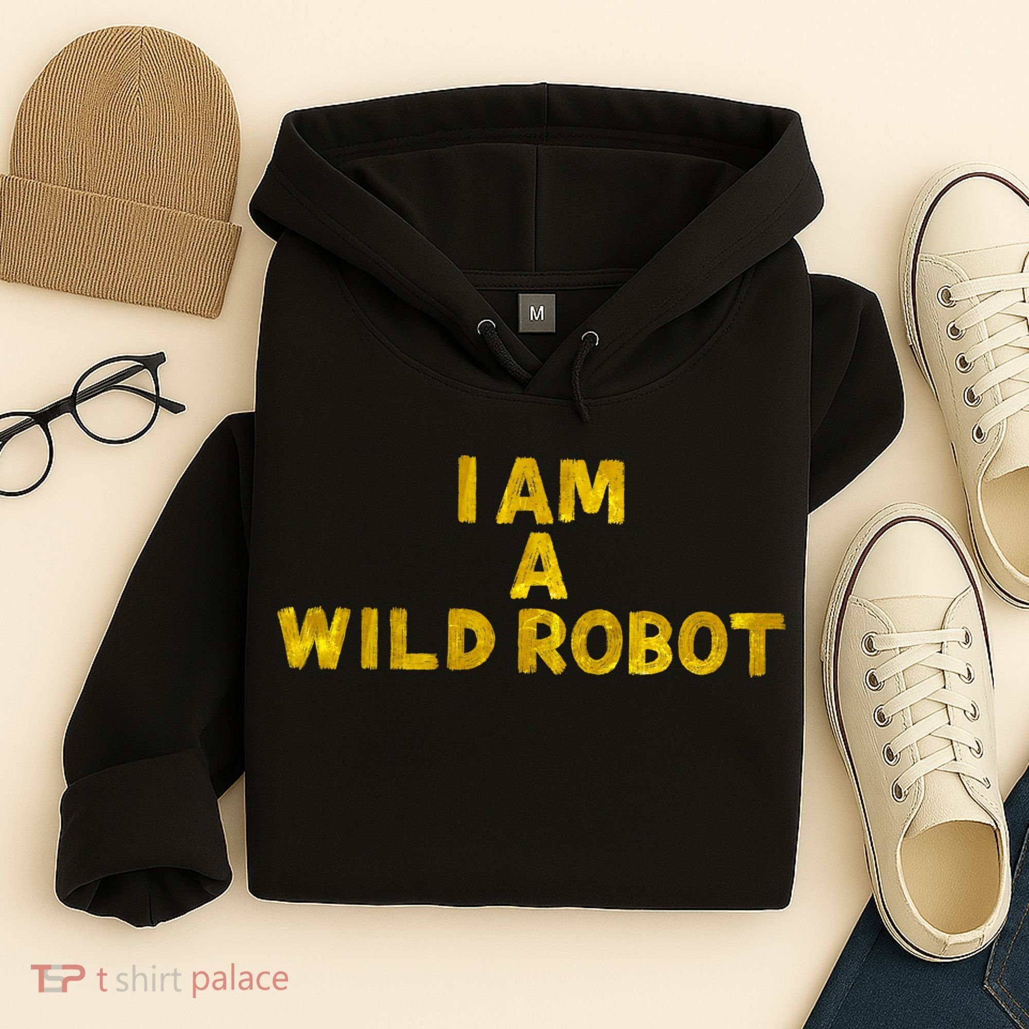 I Am A Wild Robot Gifts Hoodie