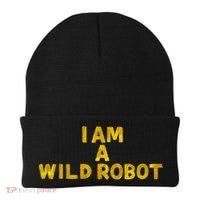 I Am A Wild Robot Gifts Beanie thumb 0