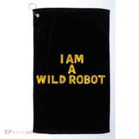 I Am A Wild Robot Gifts Golf Towel thumb 0