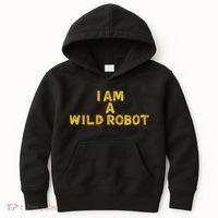 I Am A Wild Robot Gifts Kids Hoodie thumb 0