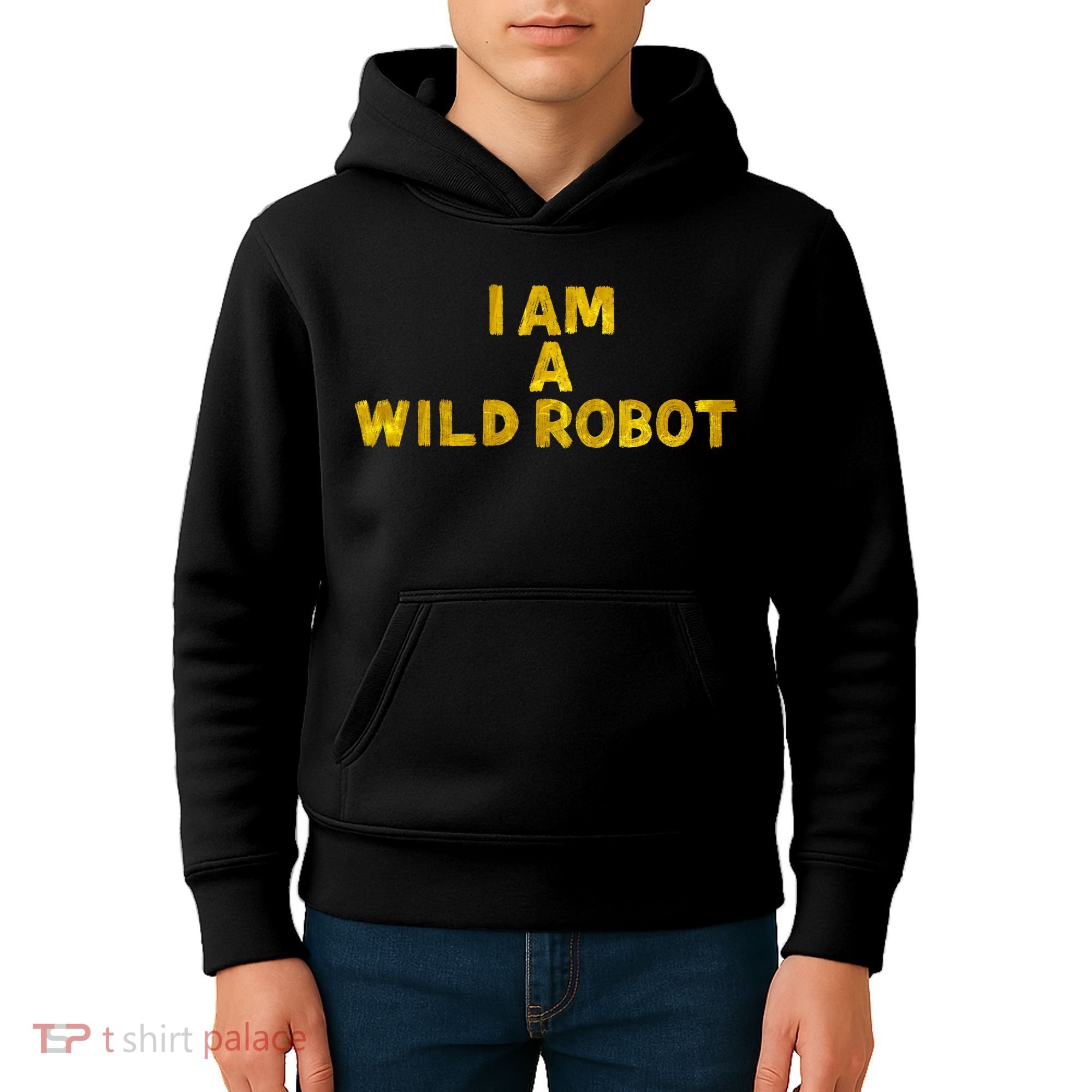 I Am A Wild Robot Gifts Kids Hoodie
