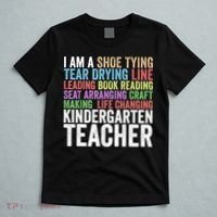 I Am A Kindergarten Teacher Cool Gift Creative Gift T-Shirt thumb 5