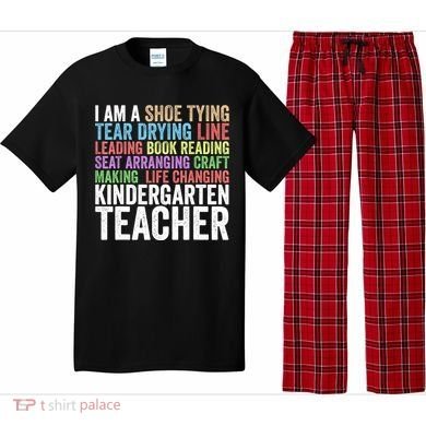 I Am A Kindergarten Teacher Cool Gift Creative Gift Pajama Set