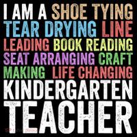 I Am A Kindergarten Teacher Cool Gift Creative Gift Ornament thumb 1