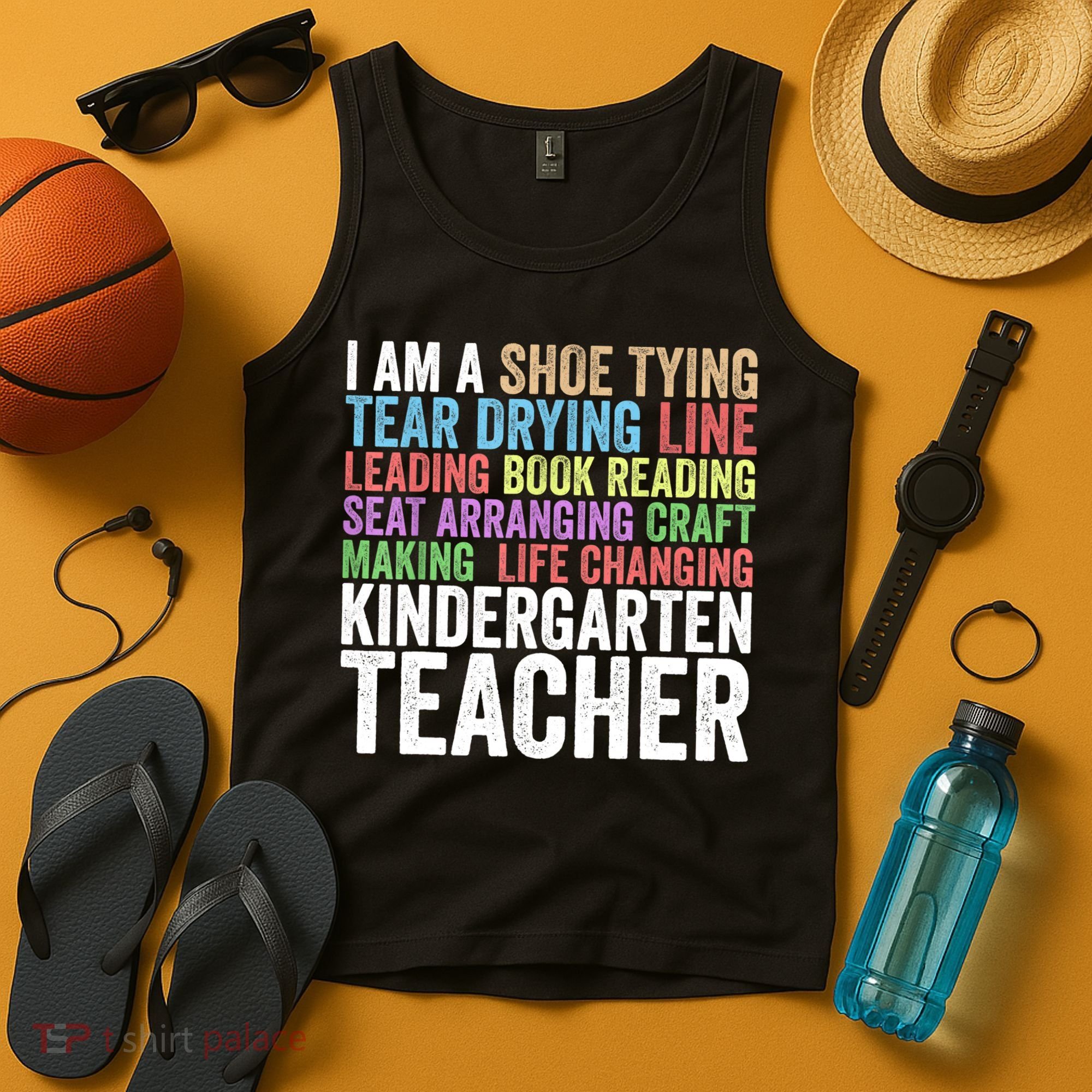 I Am A Kindergarten Teacher Cool Gift Creative Gift Tank Top