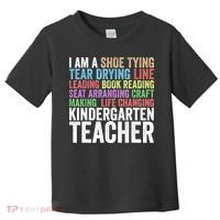 I Am A Kindergarten Teacher Cool Gift Creative Gift Toddler T-Shirt thumb 0