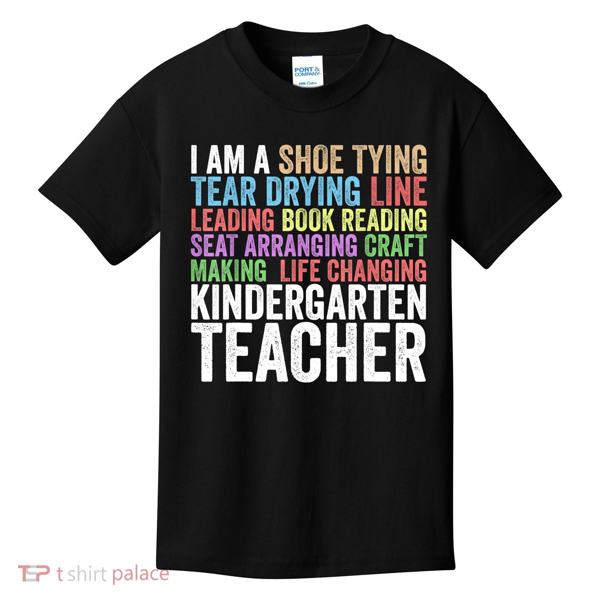 I Am A Kindergarten Teacher Cool Gift Creative Gift Kids T-Shirt