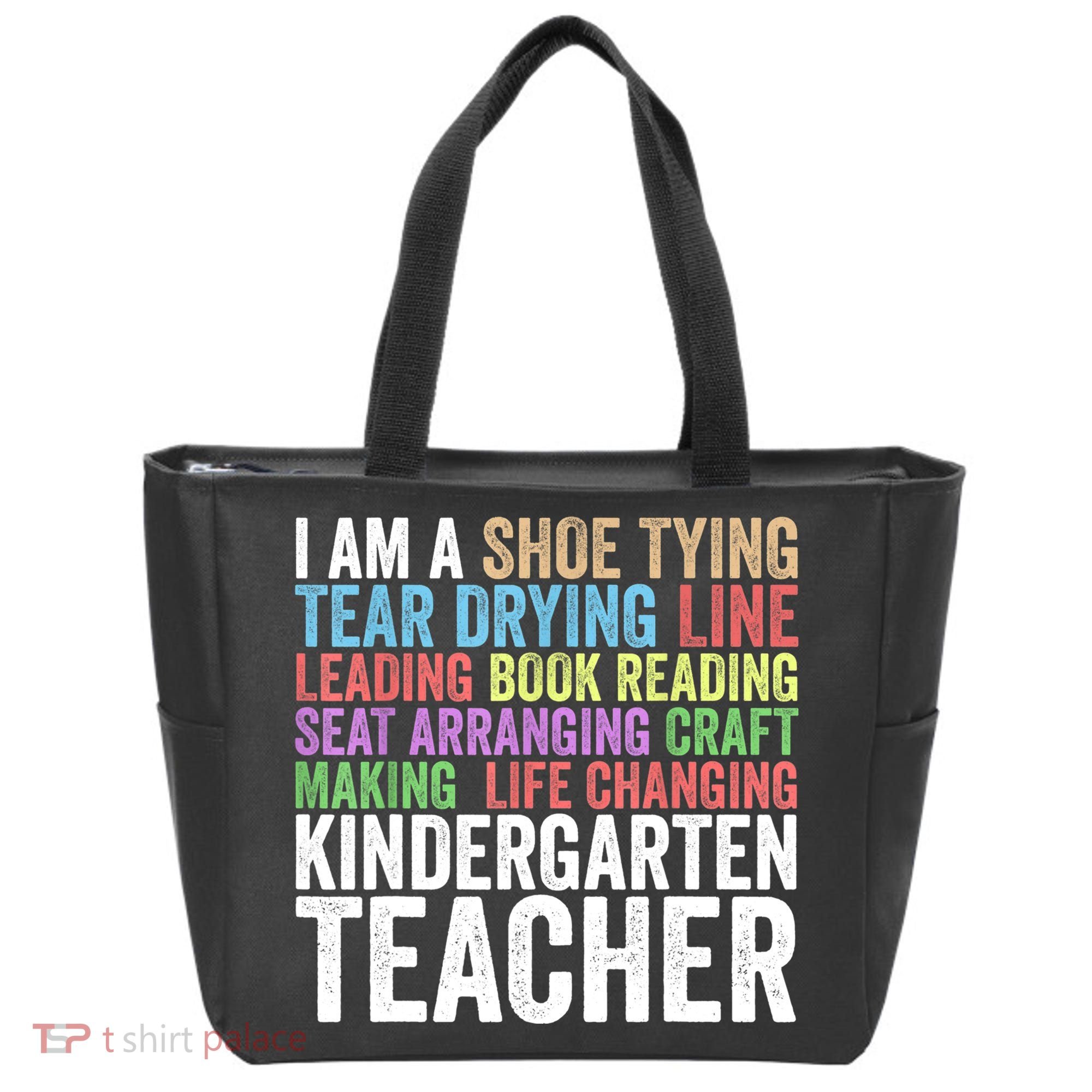 I Am A Kindergarten Teacher Cool Gift Creative Gift Tote Bag