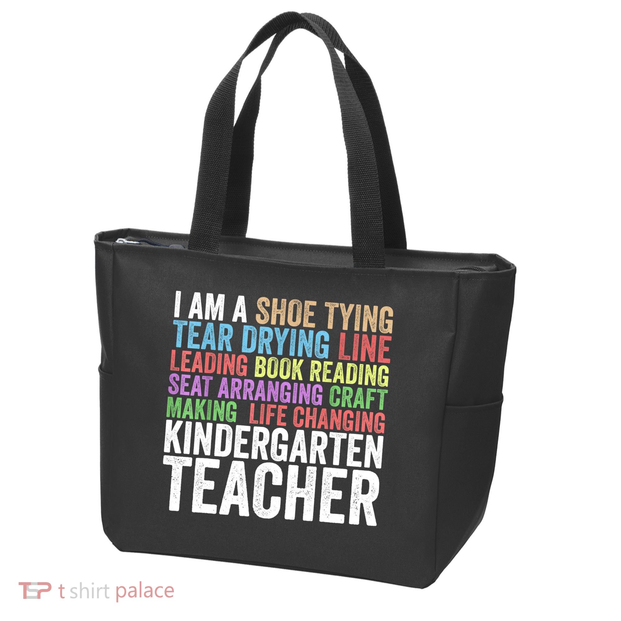 I Am A Kindergarten Teacher Cool Gift Creative Gift Tote Bag