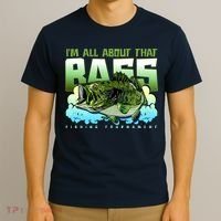 I Am All About That Bass Fishing T-Shirt thumb 3