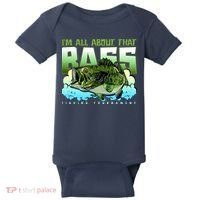 I Am All About That Bass Fishing Baby Bodysuit thumb 0