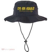 I'm An Adult Technically Adultish 18th Birthday Bucket Hat thumb 0