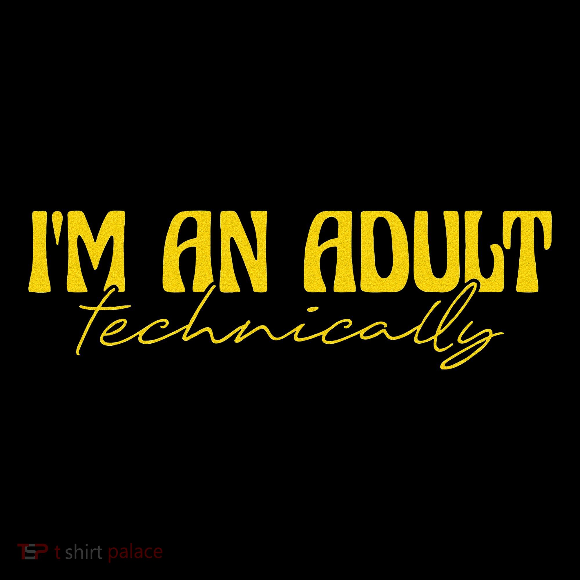 I'm An Adult Technically Adultish 18th Birthday Coffee Mug