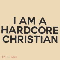 I Am A Hardcore Christian Front Horner Hater Back Tote Bag thumb 4