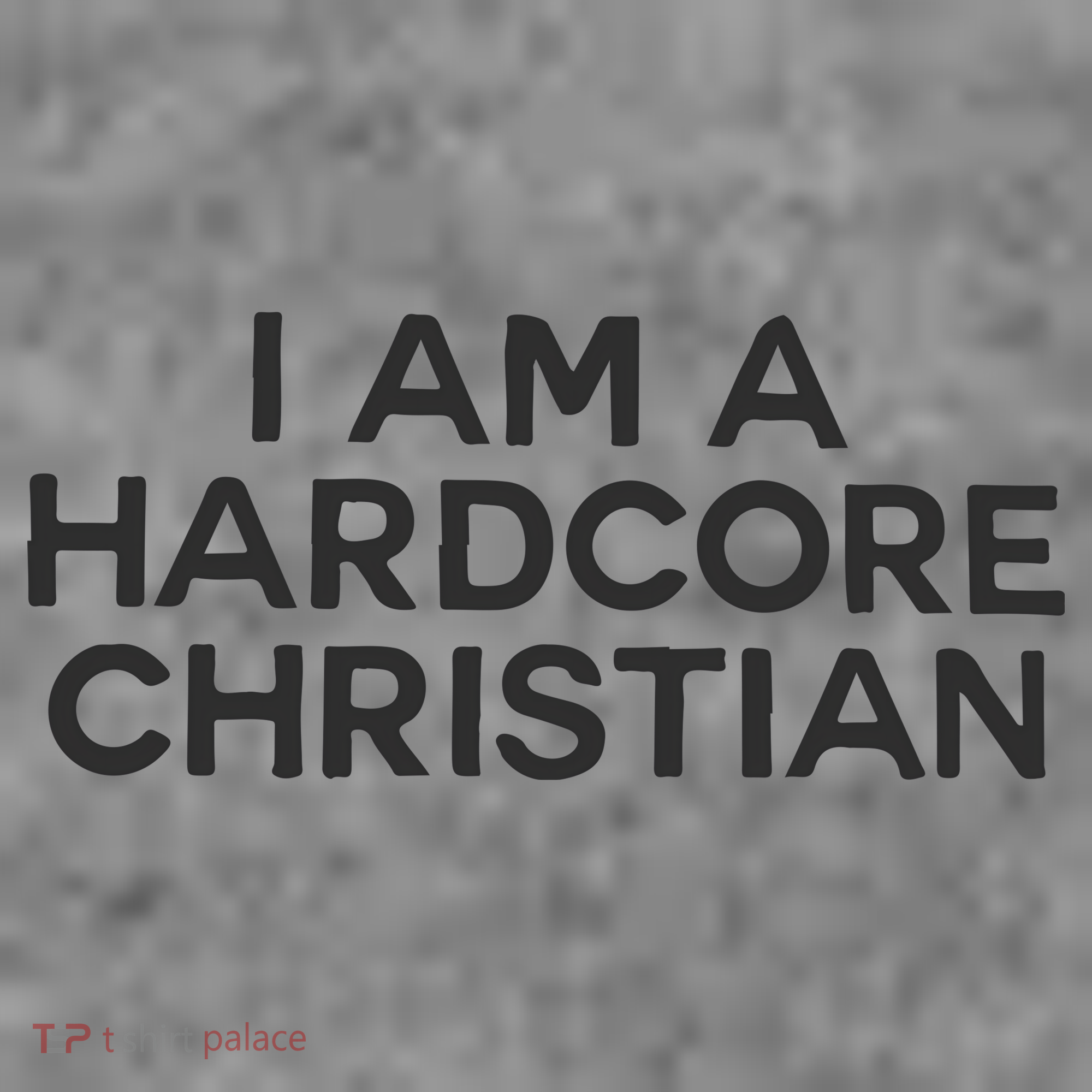I Am A Hardcore Christian Front Horner Hater Back Toddler Hoodie