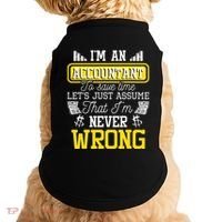 Im An Accountant To Save Time Auditor Auditing Bookkeeper Doggie Tank thumb 0