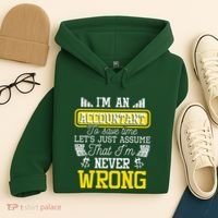 Im An Accountant To Save Time Auditor Auditing Bookkeeper Hoodie thumb 4