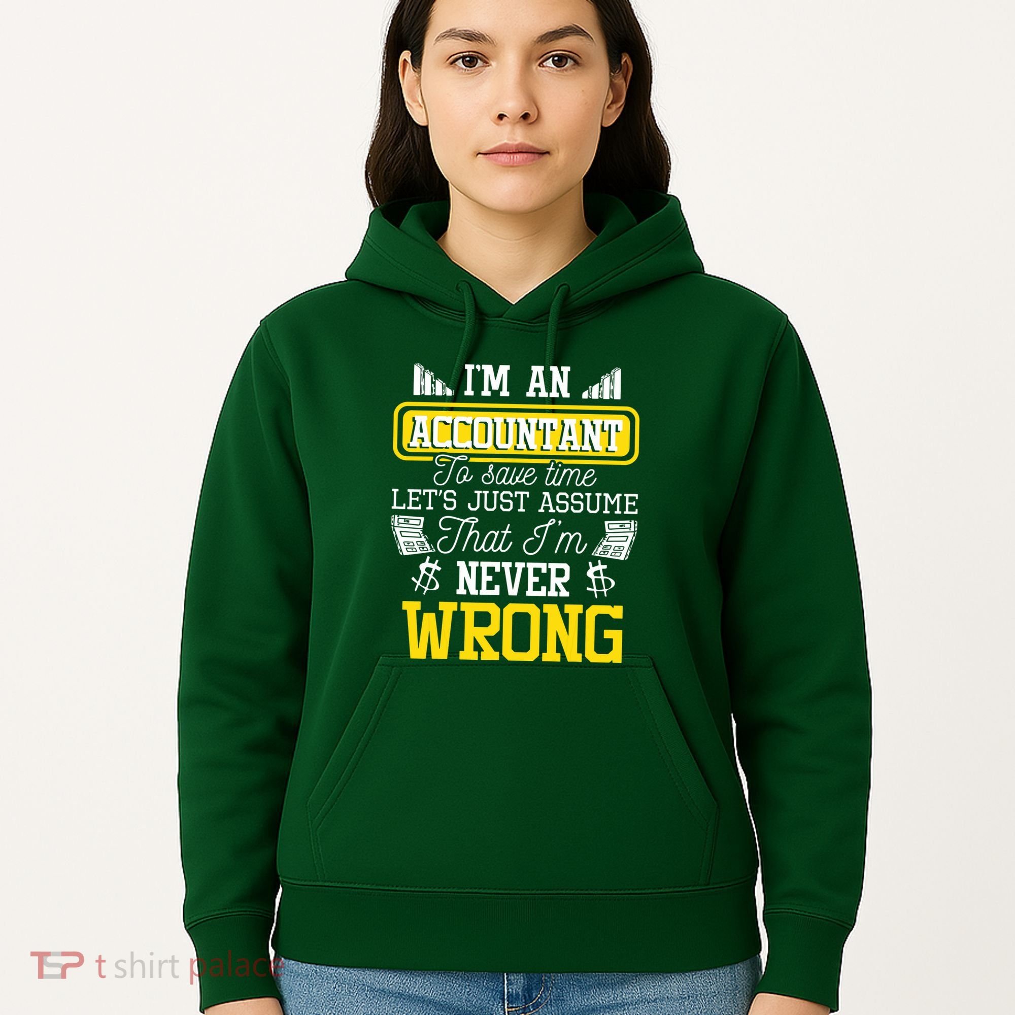 Im An Accountant To Save Time Auditor Auditing Bookkeeper Hoodie