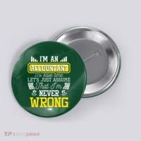 Im An Accountant To Save Time Auditor Auditing Bookkeeper Button thumb 0