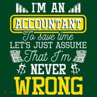 Im An Accountant To Save Time Auditor Auditing Bookkeeper Mousepad thumb 1
