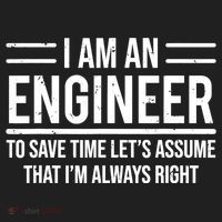 I Am An Engineer To Save Time I'm Always Right Funny TShirt Beanie thumb 2