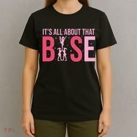 Its All About That Base Cheer Funny Cheerleader Cheerleading T-Shirt thumb 4