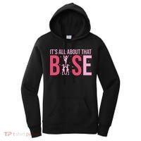 Its All About That Base Cheer Funny Cheerleader Cheerleading Women's Hoodie thumb 0