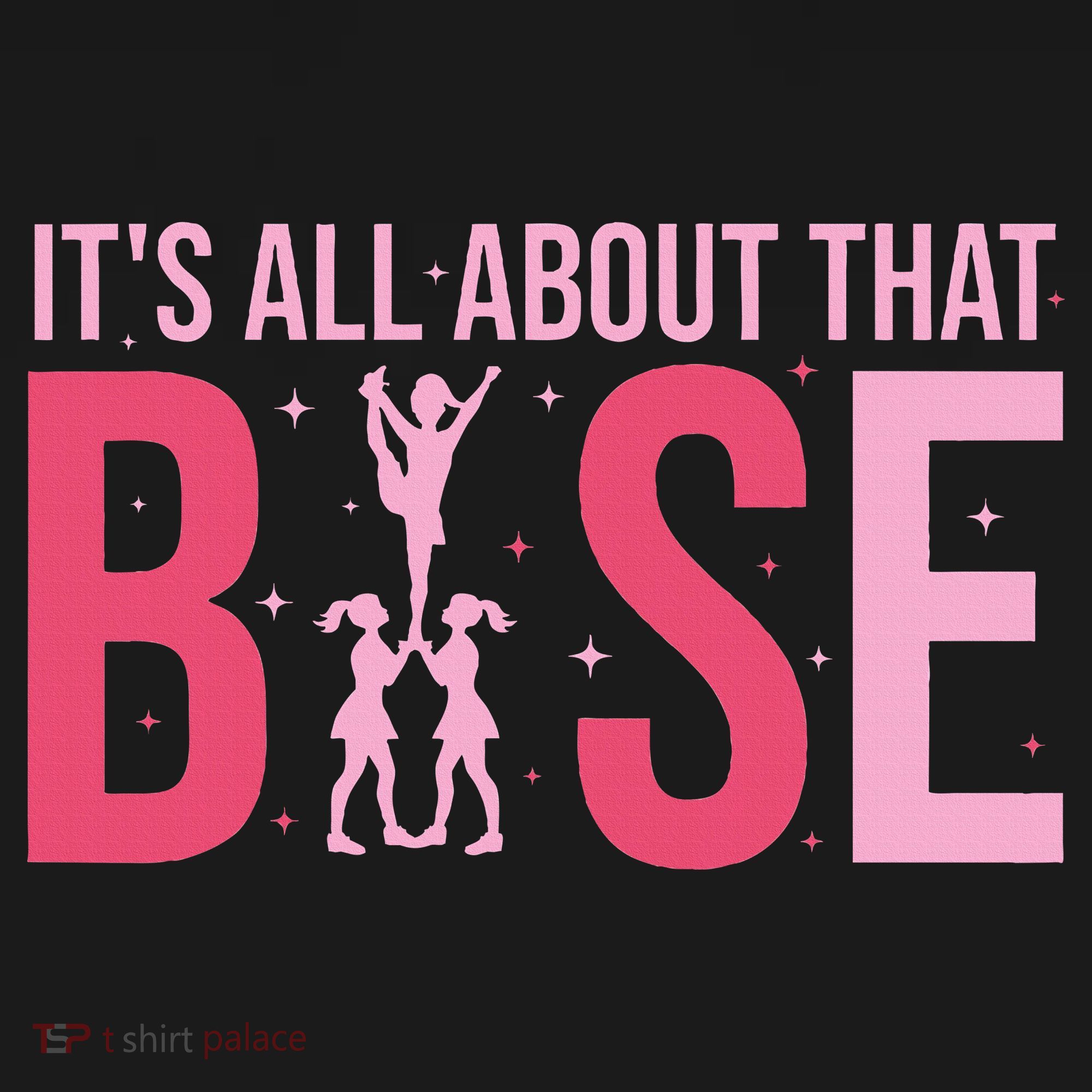 Its All About That Base Cheer Funny Cheerleader Cheerleading Mousepad