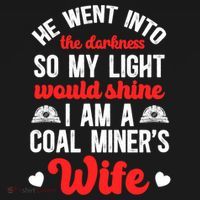 I Am A Coal MinerS Wife Of A Coal Miner Wife Meaningful Gift Women's Hoodie thumb 2