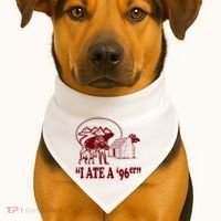 I Ate A 96er USA-Made Doggie Bandana thumb 1