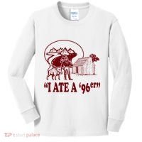I Ate A 96er Kids Long Sleeve Shirt thumb 0