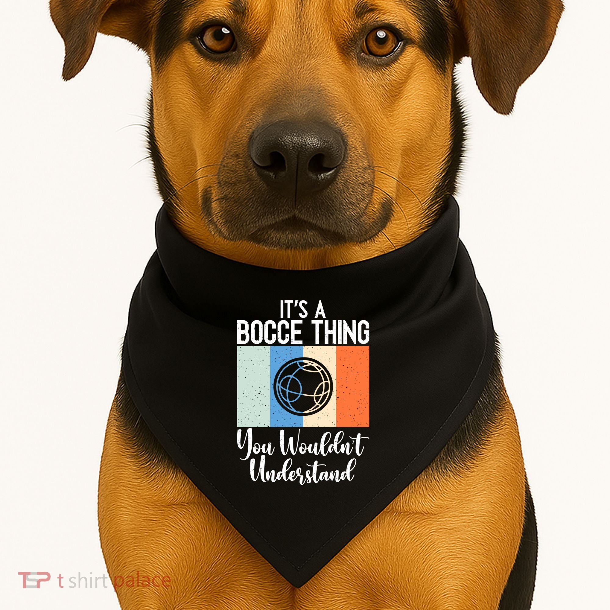 Its A Bocce Thing You Wouldnt Understand Bocce Ball Gift USA-Made Doggie Bandana