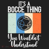 Its A Bocce Thing You Wouldnt Understand Bocce Ball Gift Golf Towel thumb 3