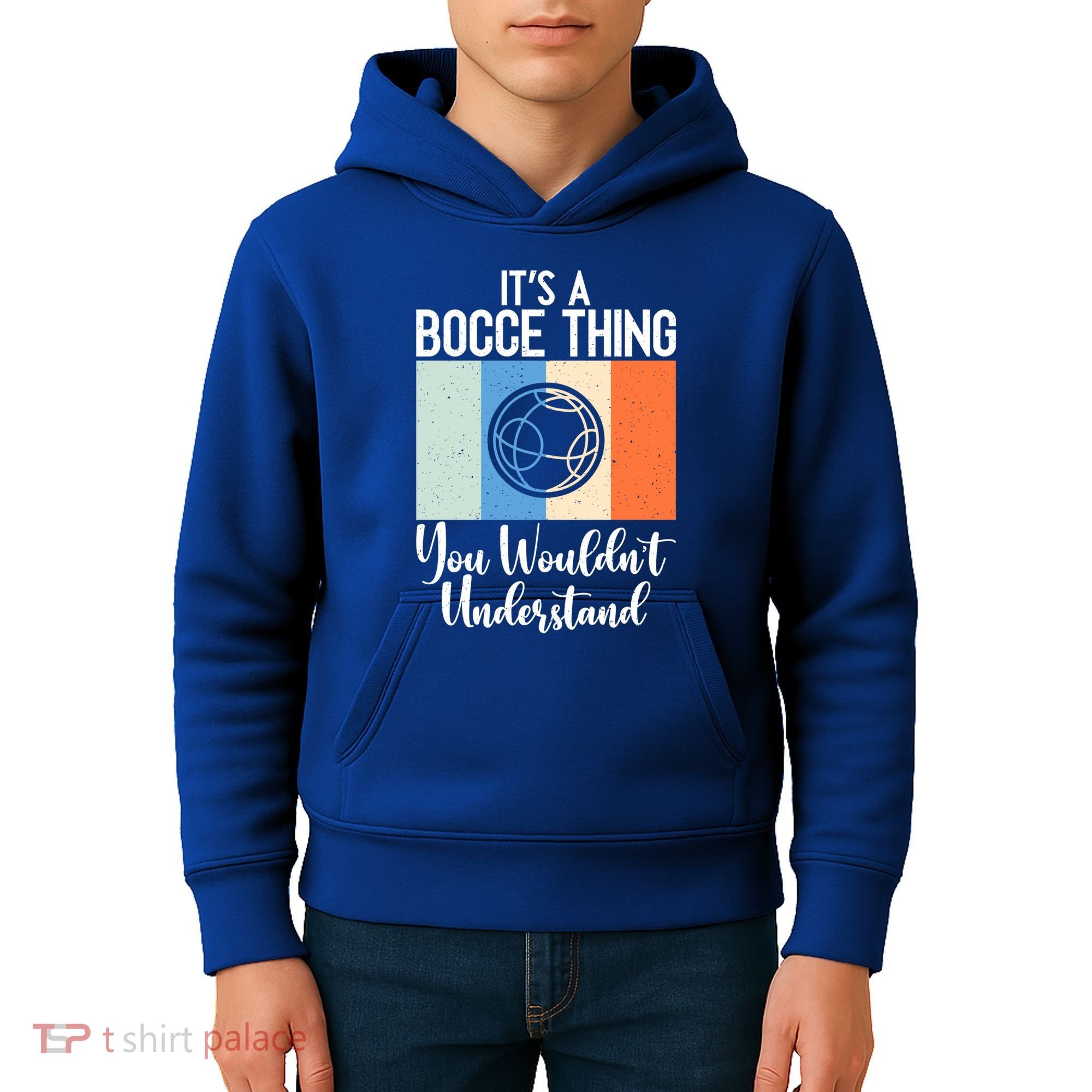 Its A Bocce Thing You Wouldnt Understand Bocce Ball Gift Kids Hoodie