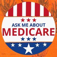 Insurance Agent Broker Sales Marketing Ask Me About Medicare Kati Licensed 12" Camo Cuffed Beanie thumb 2