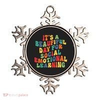 It's A Beautiful Day For Social Emotional Learning Teacher Ornament thumb 0