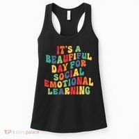 It's A Beautiful Day For Social Emotional Learning Teacher Women's Tank Top thumb 0
