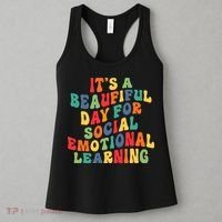 It's A Beautiful Day For Social Emotional Learning Teacher Women's Tank Top thumb 3
