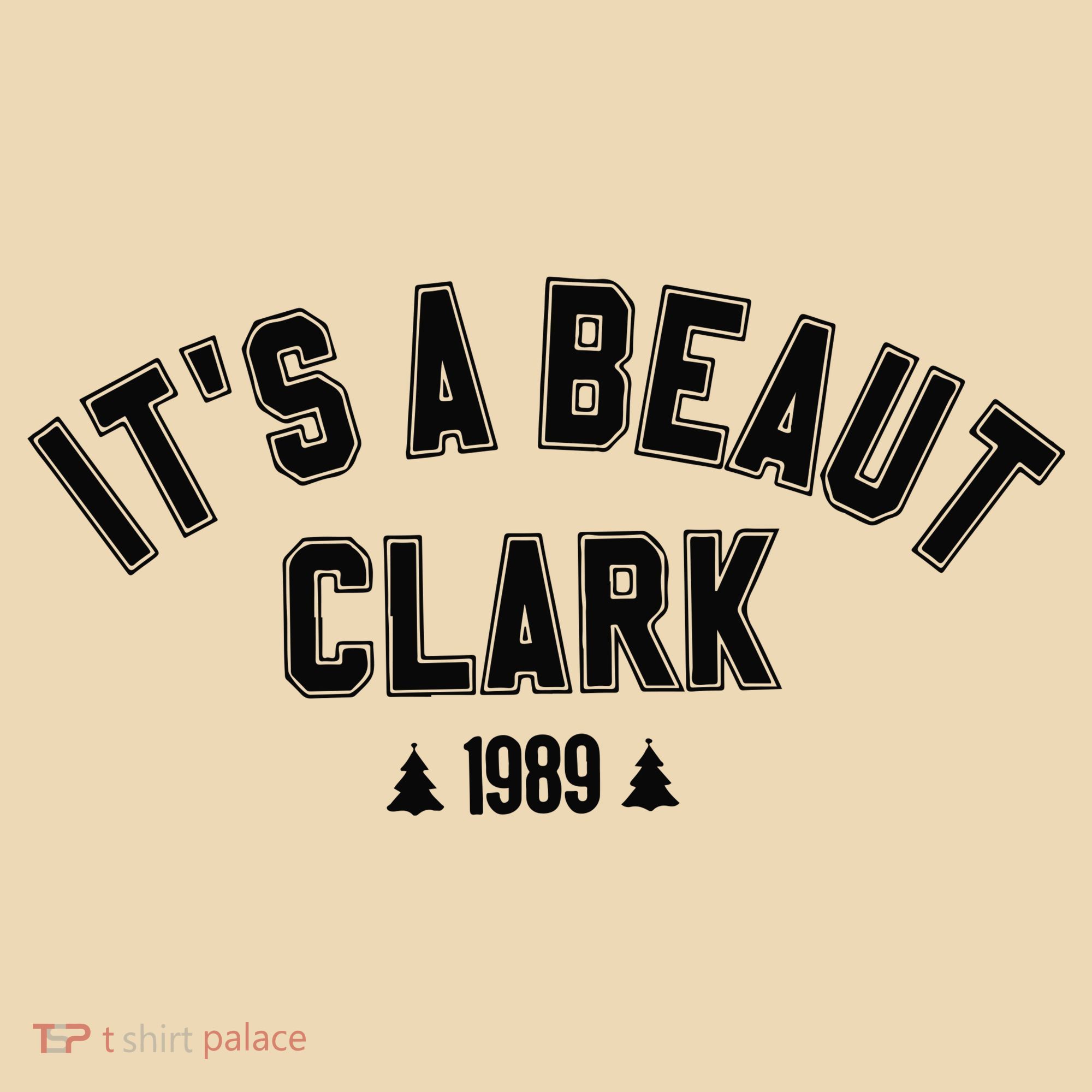 Its A Beaut Clark 1989 Christmas Tree Tote Bag