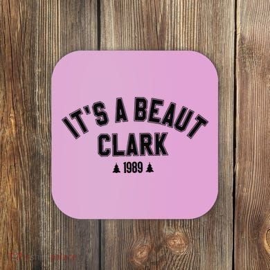 Its A Beaut Clark 1989 Christmas Tree Coaster
