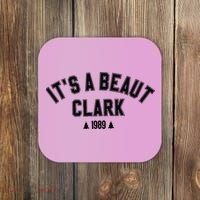 Its A Beaut Clark 1989 Christmas Tree Coaster thumb 0