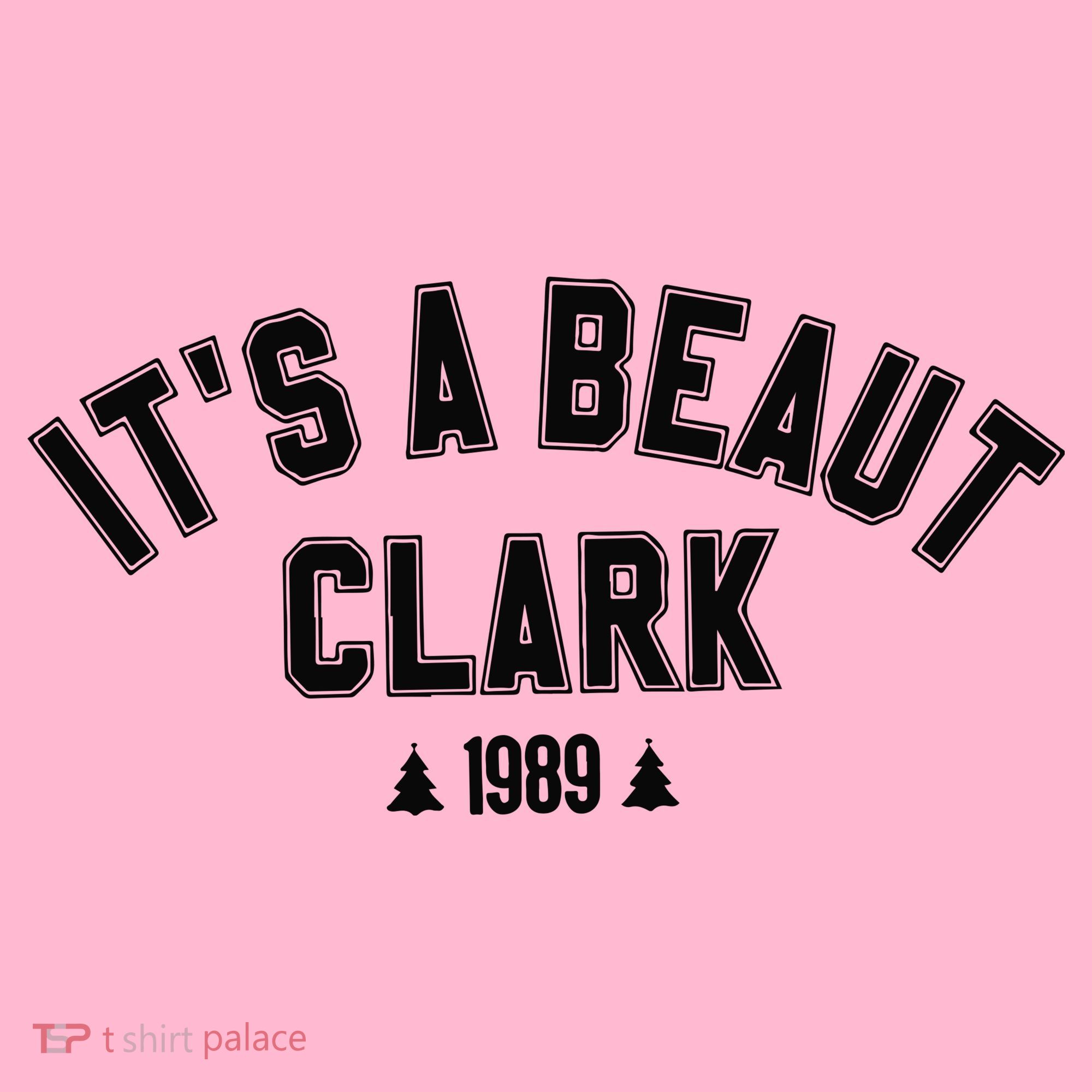 Its A Beaut Clark 1989 Christmas Tree Coaster