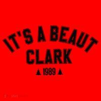 Its A Beaut Clark 1989 Christmas Tree Santa Hat thumb 1