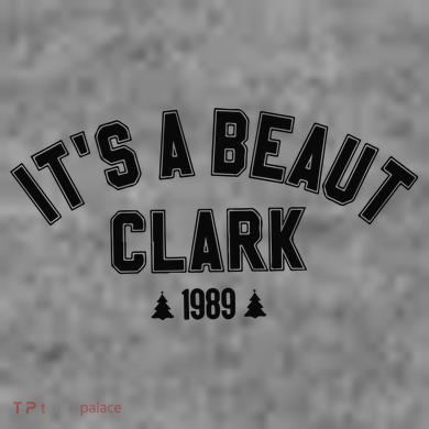 Its A Beaut Clark 1989 Christmas Tree Hooded Wearable Blanket