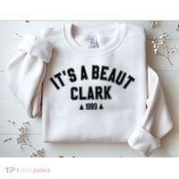 Its A Beaut Clark 1989 Christmas Tree Sweatshirt thumb 2