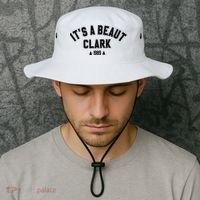 Its A Beaut Clark 1989 Christmas Tree Bucket Hat thumb 2